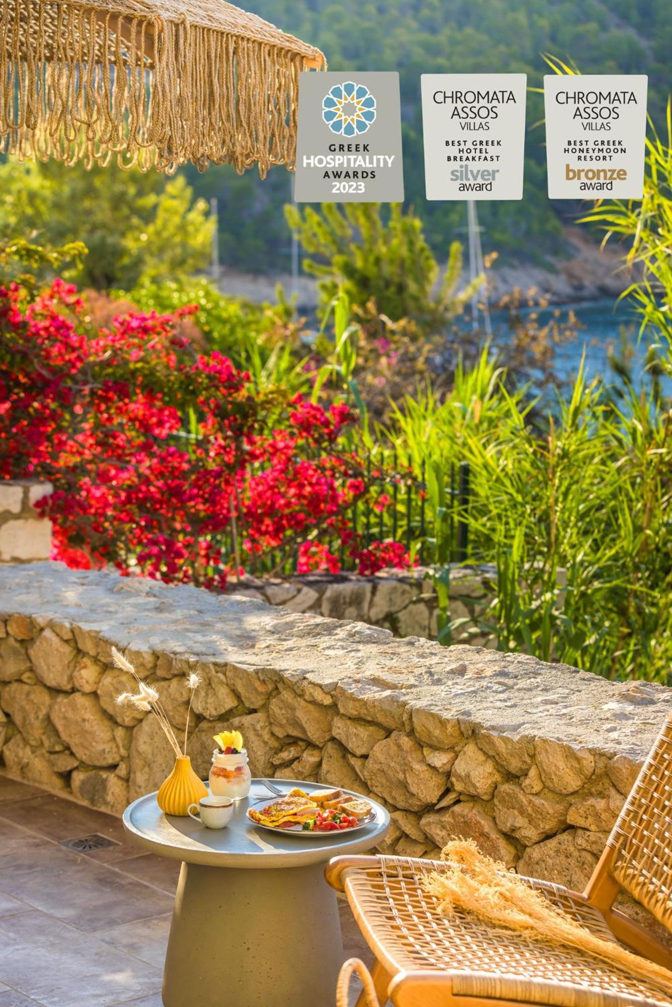 Chromata Assos Villas Kefalonia Асос Экстерьер фото